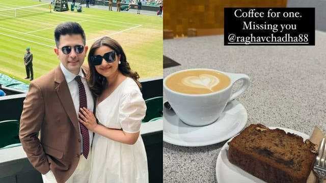 Parineeti Chopra shares a picture 'coffee for one' as she misses husband Raghav Chadha