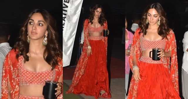 Kiara Advani's red indo-western ensemble is perfect for this Karwa Chauth