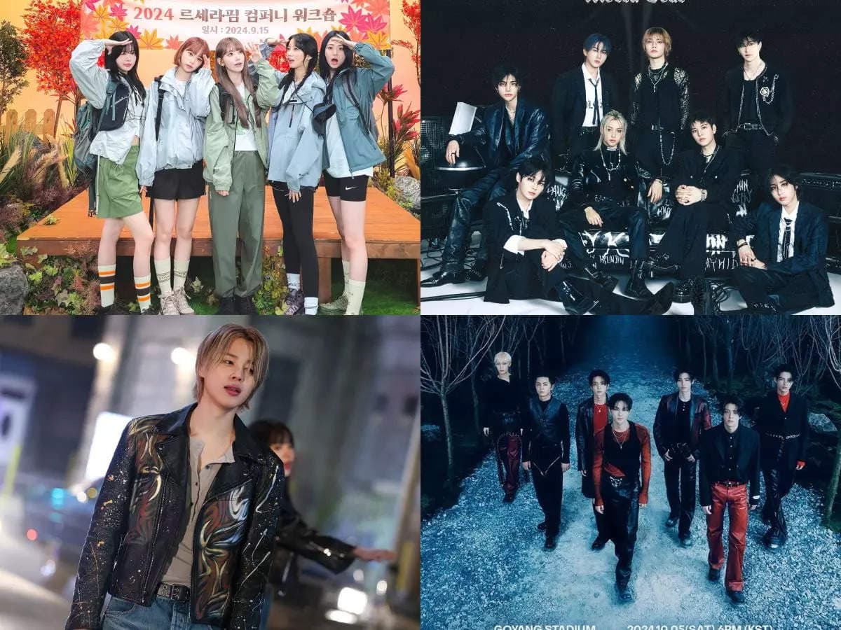 LE SSERAFIM, Stray Kids, BTS' Jimin, ENHYPEN, aespa, SEVENTEEN, TXT, NewJeans, And ATEEZ Dominate Billboard World Albums Chart